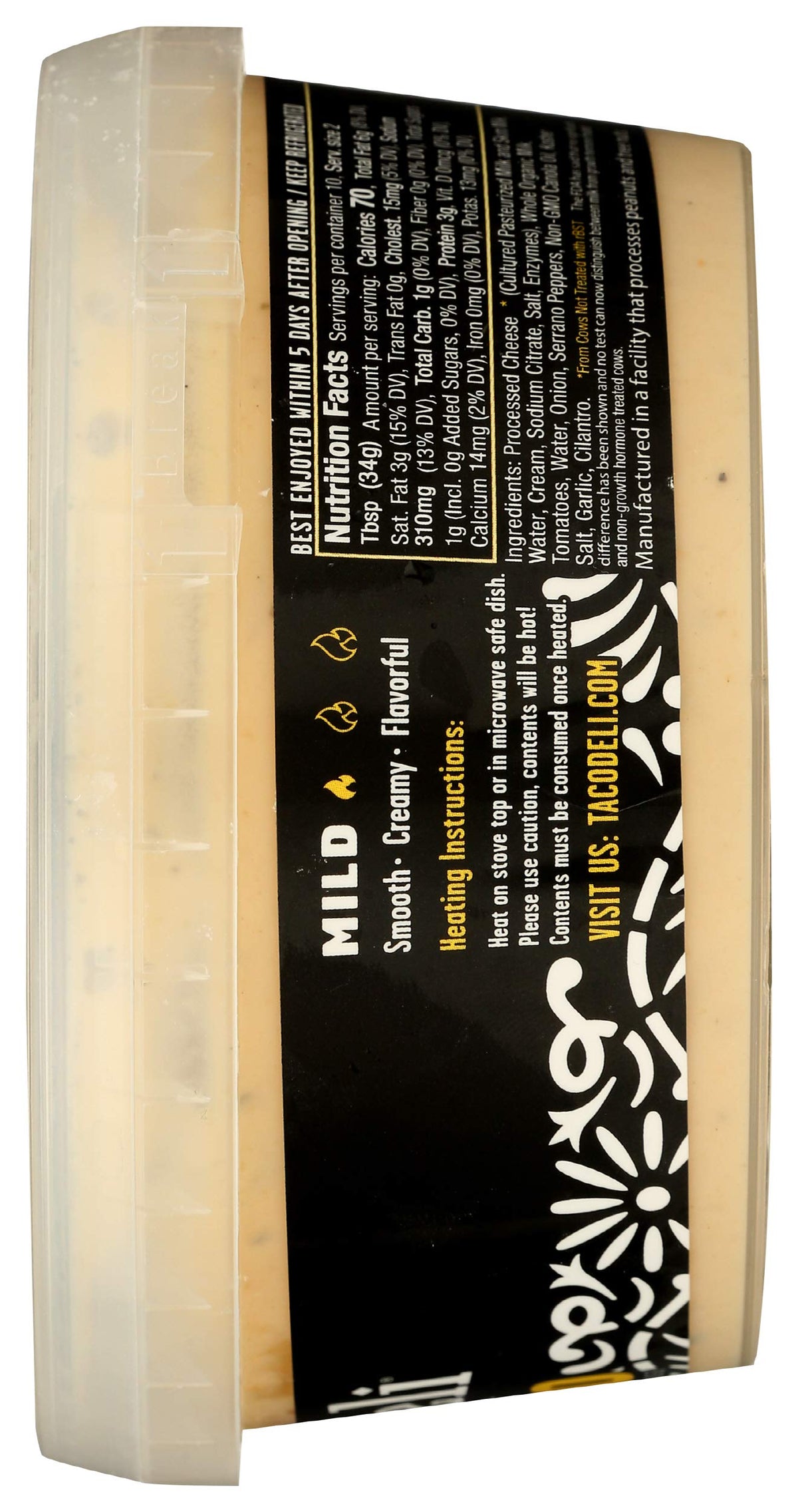 Tacodeli, Queso, 12 Ounce