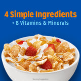 Kellogg's Frosted Flakes Breakfast Cereal, Fat Free, Large Size, 17.3 oz