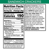 Keebler Sandwich Crackers, Lunch Snacks, Club and Cheddar, 11oz Tray (8 Packs)