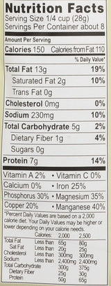 Living Intentions Organic Sprouted Pumpkin Seeds: Salted - NonGMO - Gluten Free - Vegan -Kosher - Paleo - 8 Ounce Unit