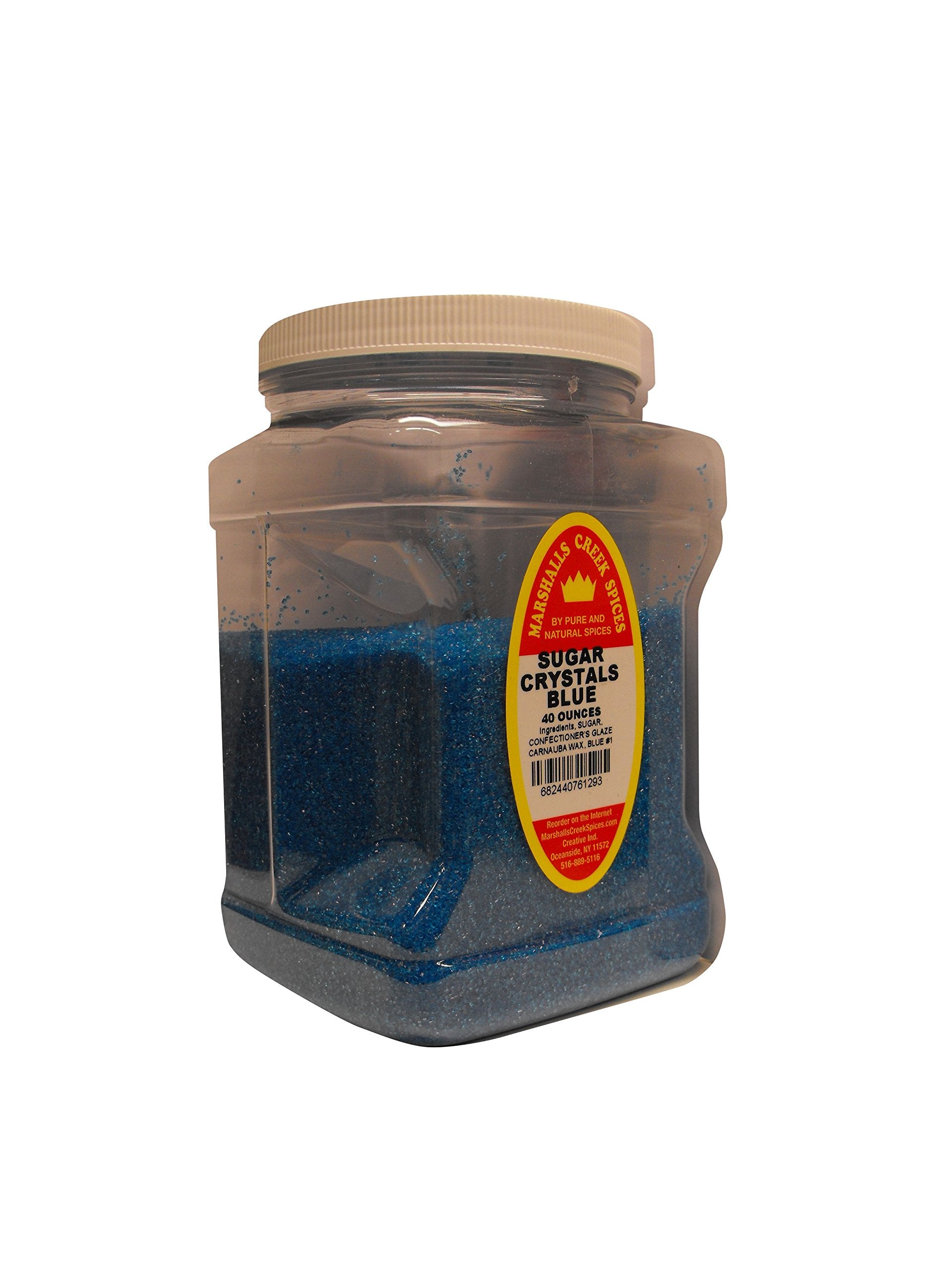 Family Size Marshalls Creek Spices Sugar Crystals Blue Seasoning, 40 Ounce …