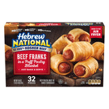 Hebrew National Frozen Beef Franks in a Blanket, 18.4 Oz