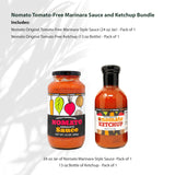 Nomato Bundle Pack Nomato- The Original Tomato Free Marinara Pasta Sauce (24 oz jar) + Nomato - The original all-natural tomato-free ketchup (12 oz