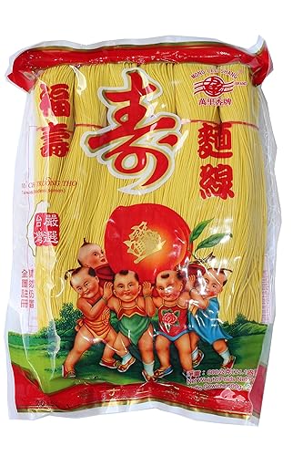 Mong Lee Shang Fresh Somen Noodles, Taiwanese Somen, 21.1 oz - 6 Bundles