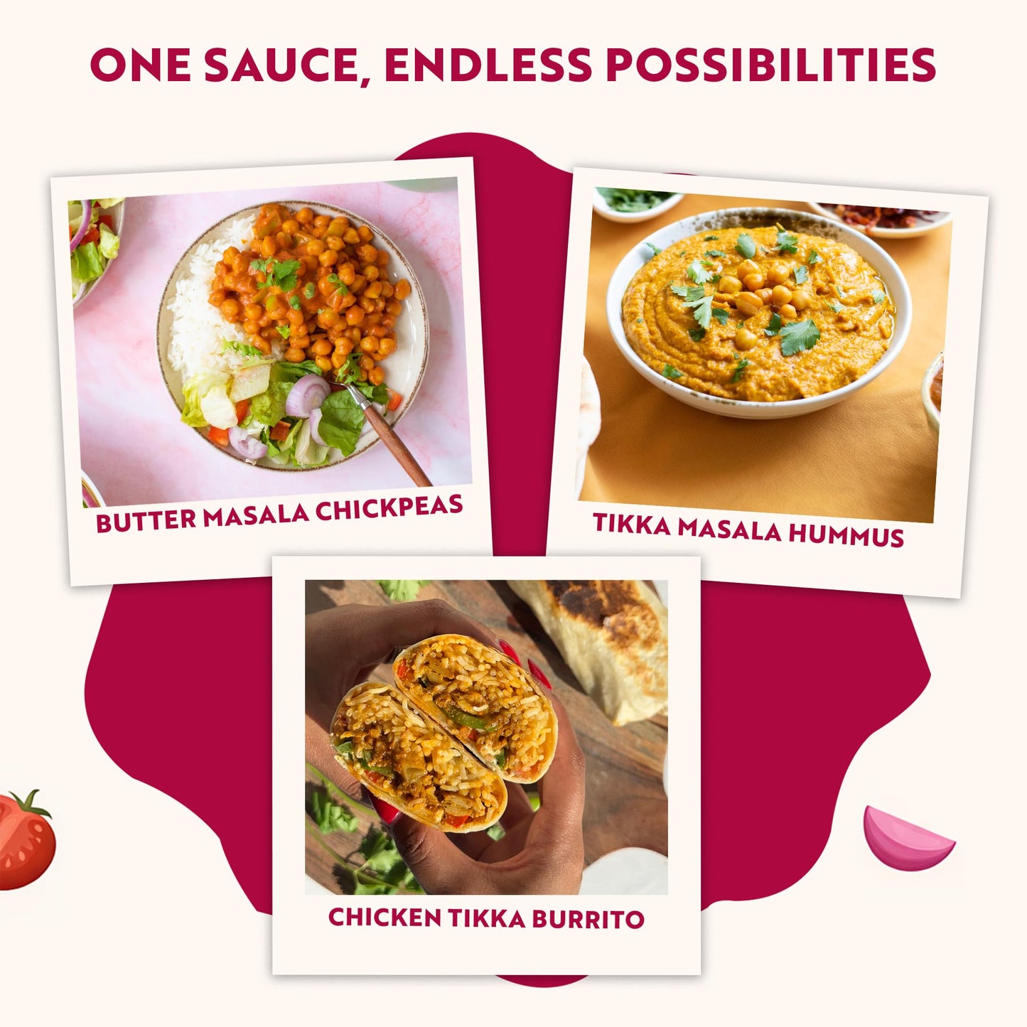 Masala Gossip Tikka Masala Simmer Sauce 10 oz - Authentic Curry Sauce - Plant-Based, Gluten-Free, Seed Oil Free, No Artificial Preservatives - 10 oz