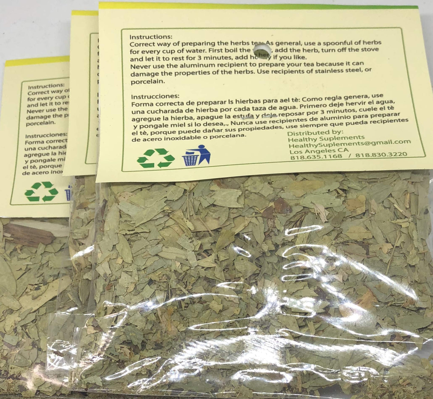 Hoja Sen (Hierba/Tea) 1/2 OZ (14 G)