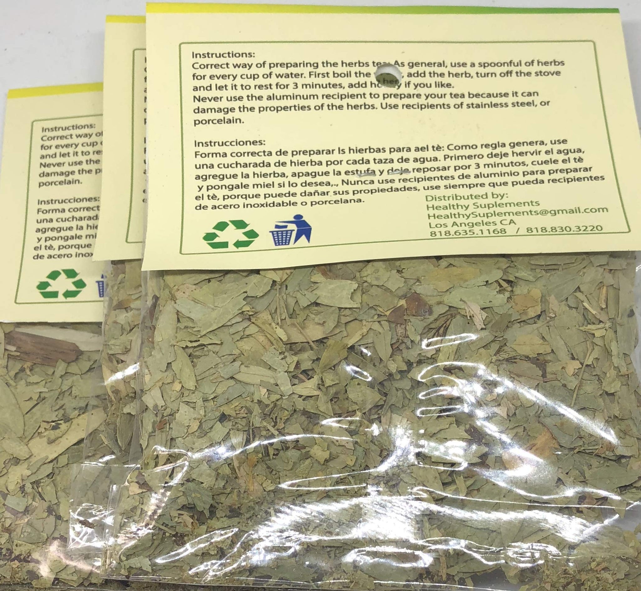 Hoja Sen (Hierba/Tea) 1/2 OZ (14 G)