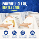 Purecise Toss & Go Laundry Detergent Sheets | 3-Pack Sampler, 30 Loads | Try Before You Commit | Fast-Dissolving, No Mess, Plastic-Free | Fresh Meadow