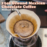 Roasty Buds Mexican Chocolate Coffee Grounds | Café Mexicano 100% Arabica Coffee, Natural Cinnamon Flavors (12 oz) | Gluten-Free, Non-GMO, No Sugar |