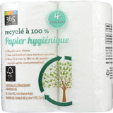 365 Everyday Value, 100% Recycled Bath Tissue, 4 ct