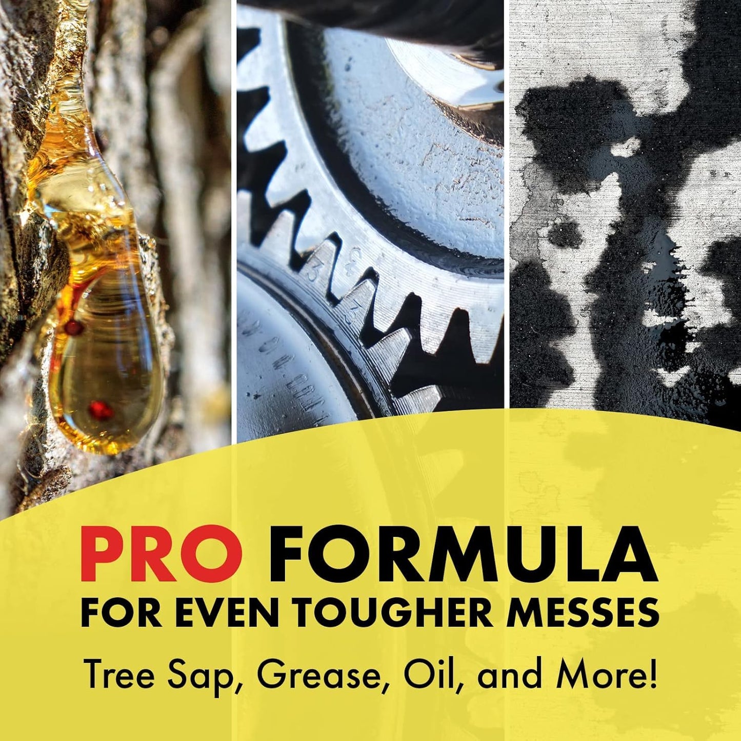 Goo Gone Spray Pro-Power Adhesive Remover with Scraper, Professional Strength, Easily Removes Wood Glue, Grease, Tar, Stickers, Goos, Wet Paint