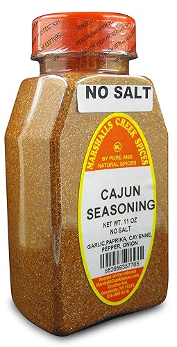 Marshall’s Creek Spices New Size Seasoning, Cajun No Salt, 11 Ounce