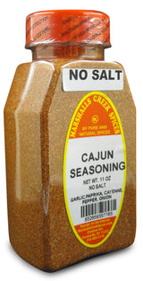 Marshall’s Creek Spices New Size Seasoning, Cajun No Salt, 11 Ounce