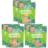 Natural Heaven Hearts of Palm Pasta Variety 6-Pack - Spaghetti Noodles, Angel Hair, Lasagna, Low-Calorie, Keto & Gluten-Free Food, Vegan, 9 Oz Ea