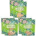 Natural Heaven Hearts of Palm Pasta Variety 6-Pack - Spaghetti Noodles, Angel Hair, Lasagna, Low-Calorie, Keto & Gluten-Free Food, Vegan, 9 Oz Ea