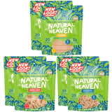Natural Heaven Hearts of Palm Pasta Variety 6-Pack - Spaghetti Noodles, Angel Hair, Lasagna, Low-Calorie, Keto & Gluten-Free Food, Vegan, 9 Oz Ea