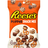 REESE'S Chocolate Peanut Butter Popped, Snack Mix Bag, 4 oz