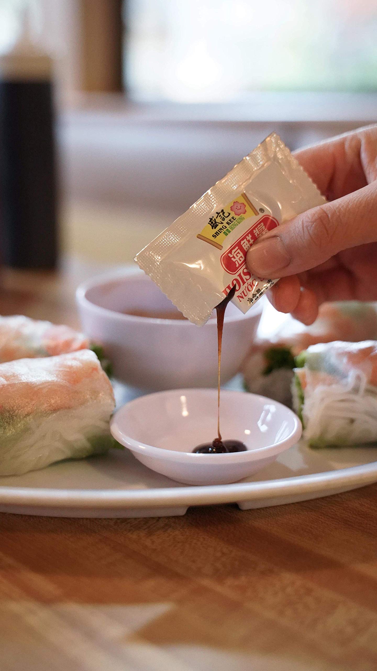 Shing Kee Hoisin Sauce Packet - 300 Count in each case, 9 grams in each packet