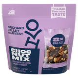 Orchard Valley Harvest Choc Nut Mix Multipack, 1 oz (Pack of 8), Dark Chocolate Raisins, Almonds & Peanuts, Gluten Free, Stand Up Bag, Non-GMO, 4g