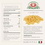 Rustichella d'Abruzzo Casareccia - 500g Home-Style Pasta - Classic Durum Wheat Pasta from Italy, Perfect for Soups & Hearty Sauces
