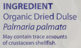 Eden Organic Dulse Whole Leaf, 1.4 oz, Dried, Raw