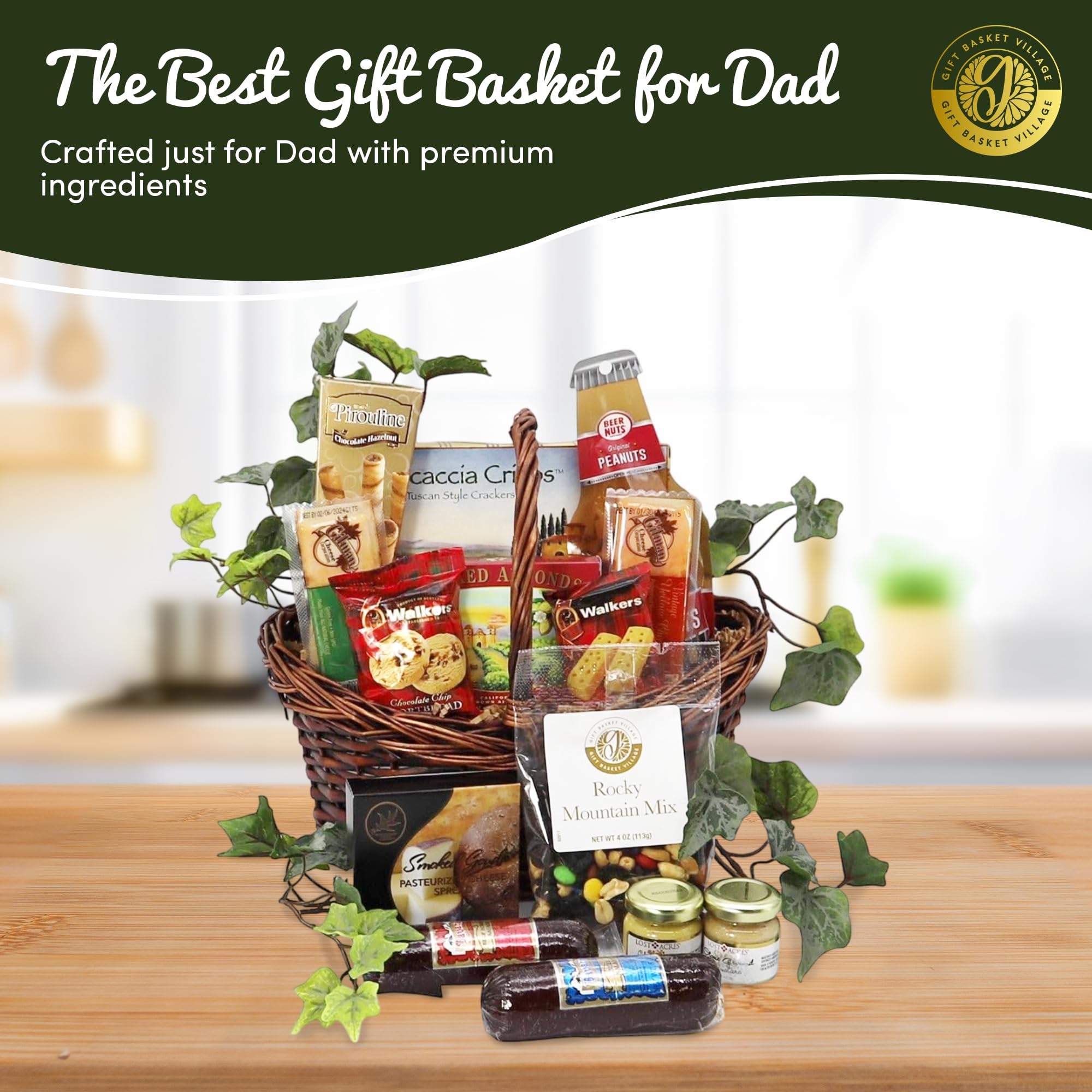 Gift Basket Village Dad's Favorite Medium Gift Basket