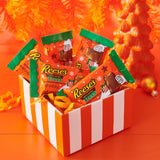 REESE'S Milk Chocolate Peanut Butter Trees, Christmas Candy Packs, 1.2 oz (6 Count)