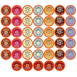 Donut Stop Flavored Coffee Pods, Compatible with 2.0 K-Cup Brewers, Donut Flavor Coffees, Assorted Variety Pack, 40 Count