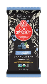 Two Moms In The Raw, Bar Granola Blueberry Organic, 1 Ounce, 6 Pack