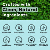 Remineralizing Chewing Gum - Nano Hydroxyapatite Gum with Xylitol for Oral Care, Teeth Remineralization & Fresh Breath | Sugar-Free, Mint Flavor