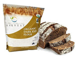 Early Morning Harvest Organic Dark Rye - Made from Organic, Non-GMO Rye - Stone Ground Dark Flour for Bread and Baking, Pumpernickel Flour, Sourdough