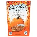 Chocolove Pumpkin Spice In Milk Chocolate Bites, 33% Cocoa | Non GMO, Rainforest Alliance Certified Cocoa, Certified Kosher | 7.05 oz Per Pack