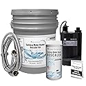 Allied Science Tankless Water Heater Flush Kit with 1.2 lbs of Descaler Powder Solution and 1/6HP Extra Strength Pump