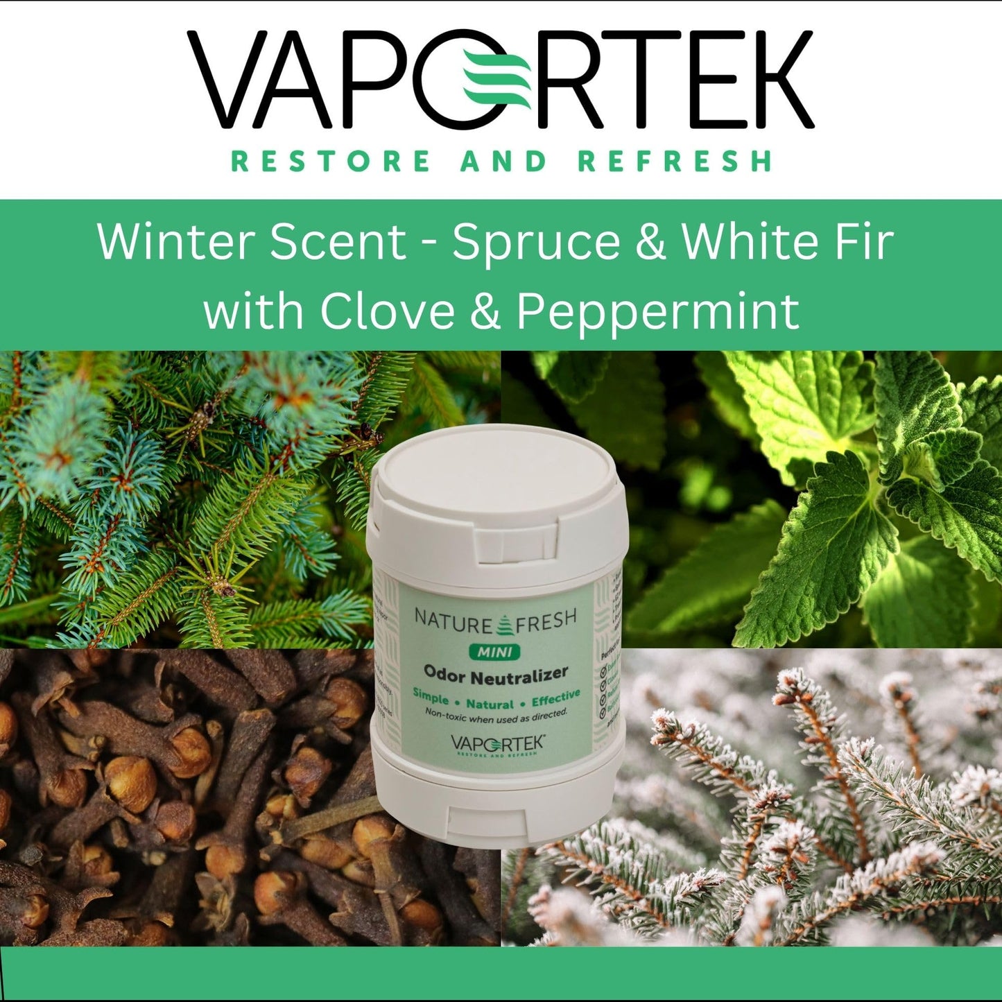 Vaportek Fresh & EZ Combo Pack, Home, Small Business and Industrial Odor Control