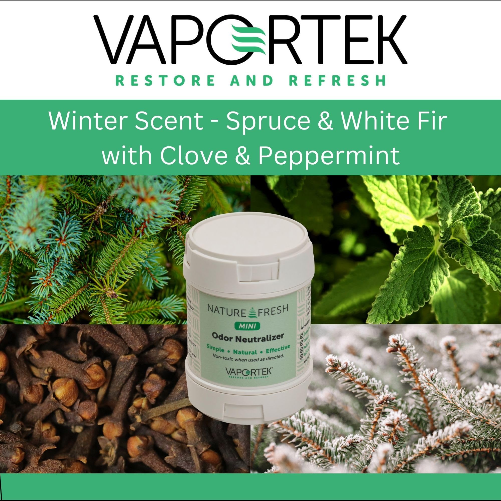 Vaportek Fresh & EZ Combo Pack, Home, Small Business and Industrial Odor Control