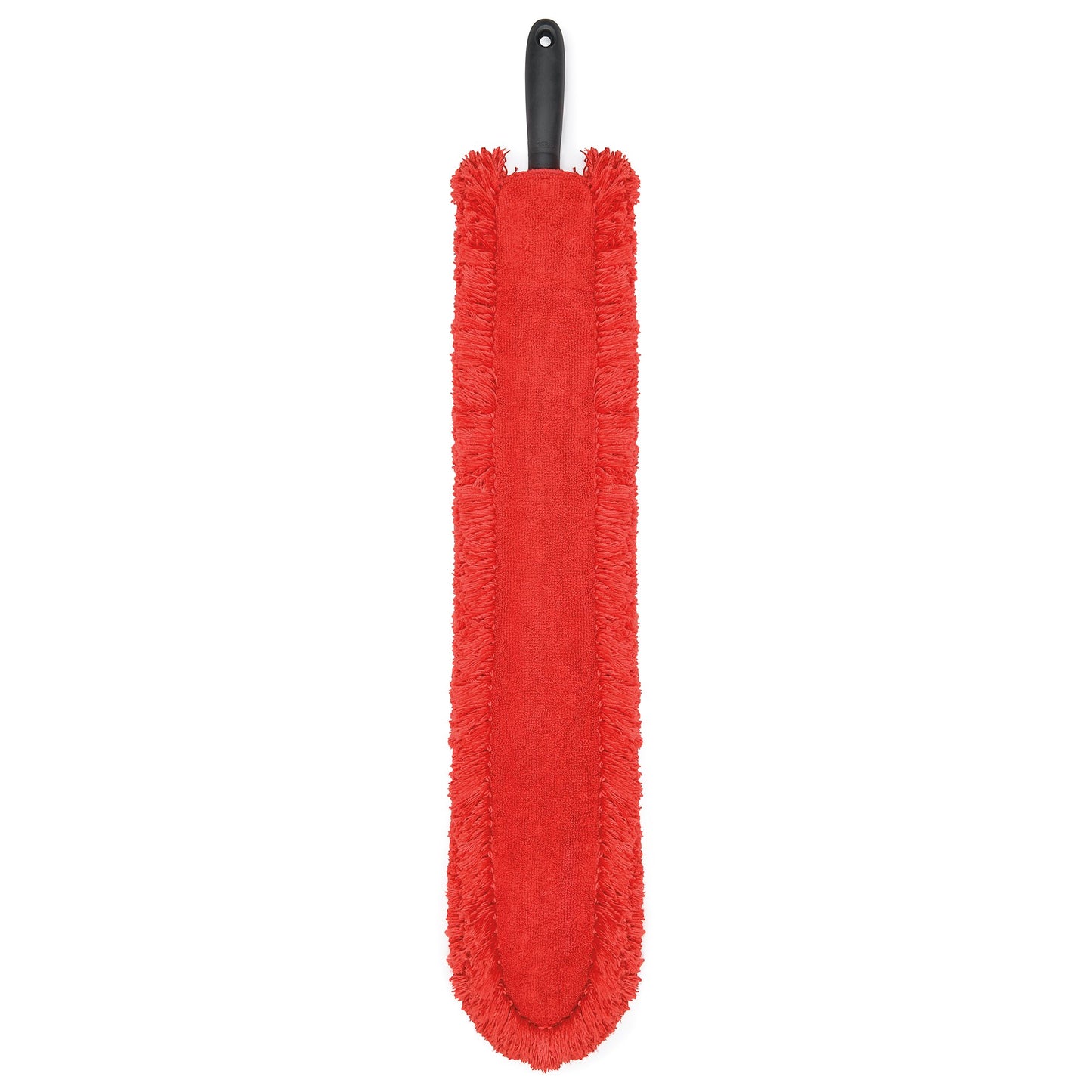 OXO Good Grips Under Appliance Microfiber Duster 4" x 1/2" x 33-1/2" h Orange