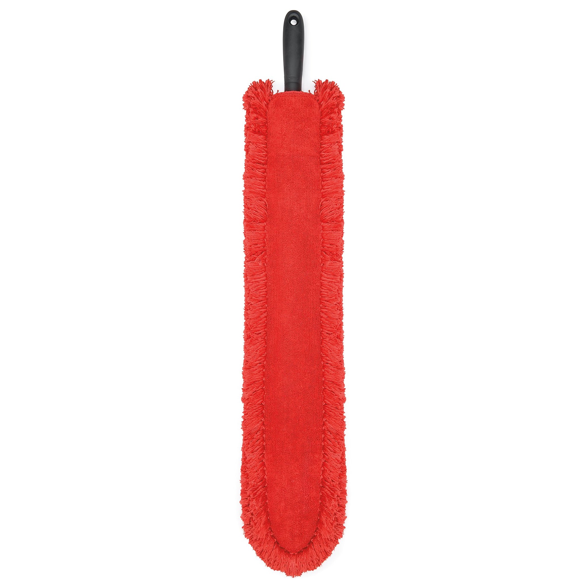 OXO Good Grips Under Appliance Microfiber Duster 4" x 1/2" x 33-1/2" h Orange