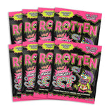 Rotten Sour Gummy Cruncheez - Low Sugar, Low Calorie, 5g Gut-Friendly Prebiotic Fiber, Gluten Free Candy, No Artificial Dyes - 1.8 oz - 8-Pack