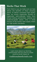 Traditional Medicinals Tea, Organic Hawthorn & Hibiscus, Promotes Heart Health, 16 Tea Bags (1 Pack)
