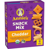 Annie's Homegrown Organic Cheddar Snack Mix, Bunnies Cheddar, 9 Oz