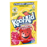 Kool-Aid Unsweetened Drink Mix Duo for Beverage Mixing, Flavored Hydration and Water Flavoring, Peach Mango and Strawberry Lemonade, 0.14 Ounce, 96