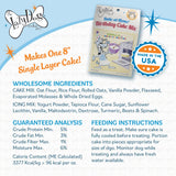The Lazy Dog Cookie Co. Bake-at-Home Birthday Cake Mix Vanilla with Confetti Frosting Dog Treats, 12 oz.
