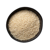 Farmersville Spice Co. White Sesame Seeds, 5 lb Handle Jug, Kosher Seeds for Restaurants & Foodservice