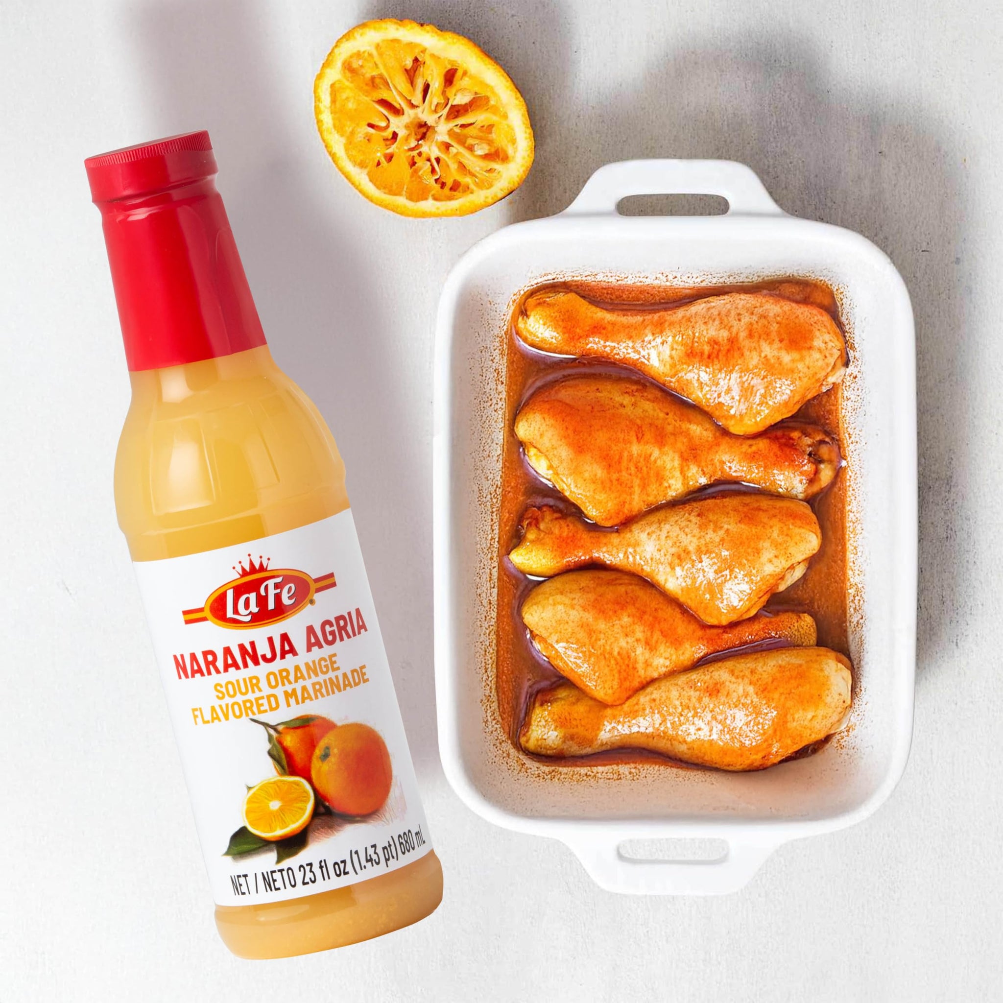 La Fe Mojo Criollo & Naranja Agria Spanish Marinating Sauce (Variety Pack (2 Bottles))