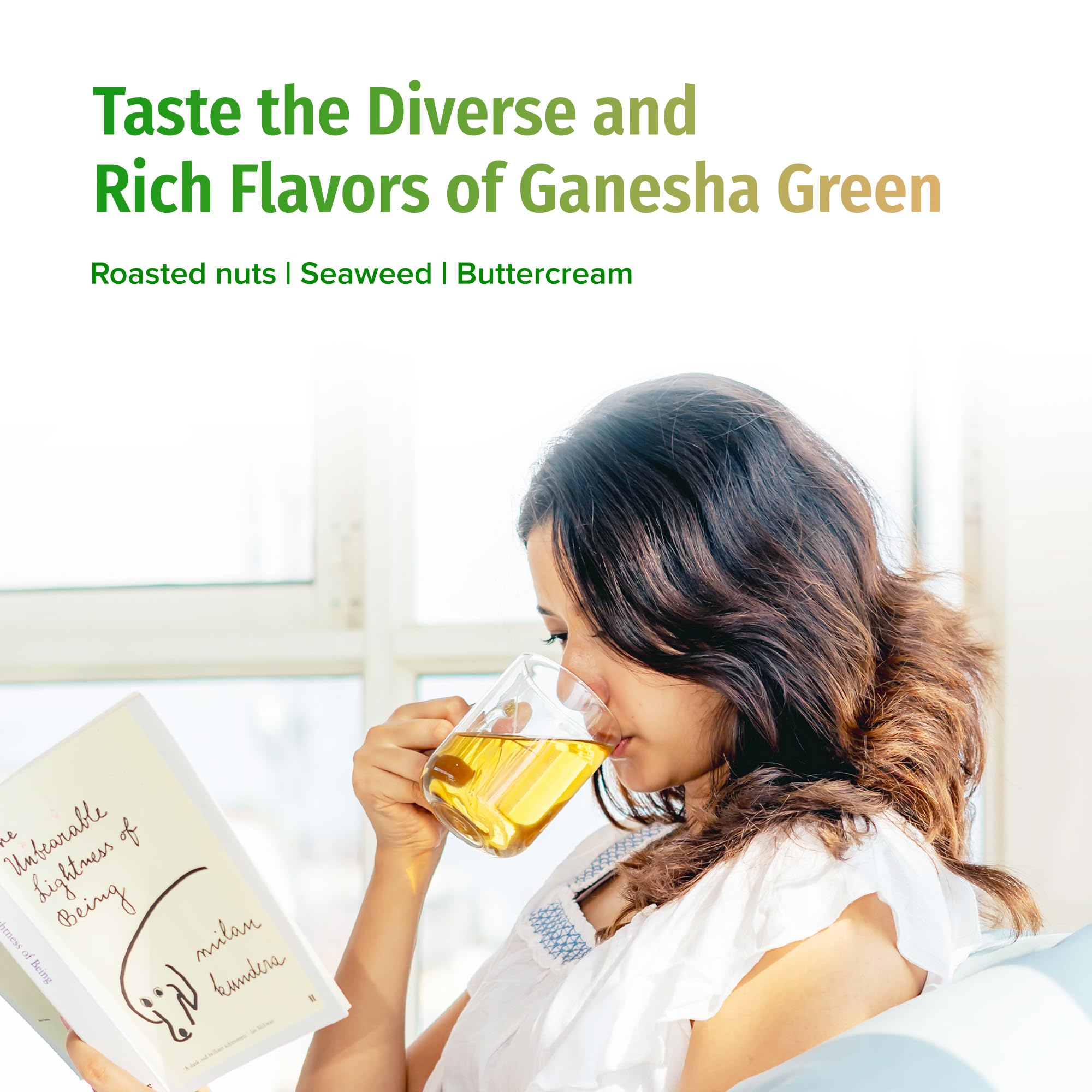 NEPAL TEA Organic Green Tea Loose Leaf - From a Family Farm in the Himalayas - Award-Winning Premium Green Tea Leaves Loose Leaf - 3.5oz /100g