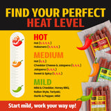 Long John Snacks Dried Salami Sticks - High Protein Smoked Meat Sticks Bulk Pack - Handcrafted From Fresh, Never-Frozen Cuts of USA Beef and Pork