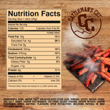 Cattleman's Cut Double Smoked Sausages Meat Sticks, Premium Protein Snacks, Keto Friendly, Gluten Free, Carnivore Travel Snack, Resealable Bag, 12