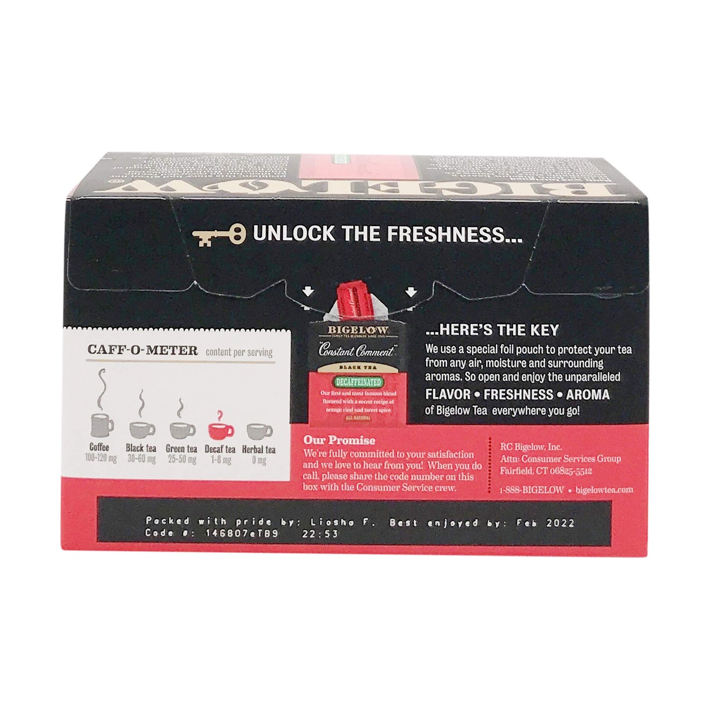 Bigelow, Constant Comment Tea (Decaffeinated), 20 Count
