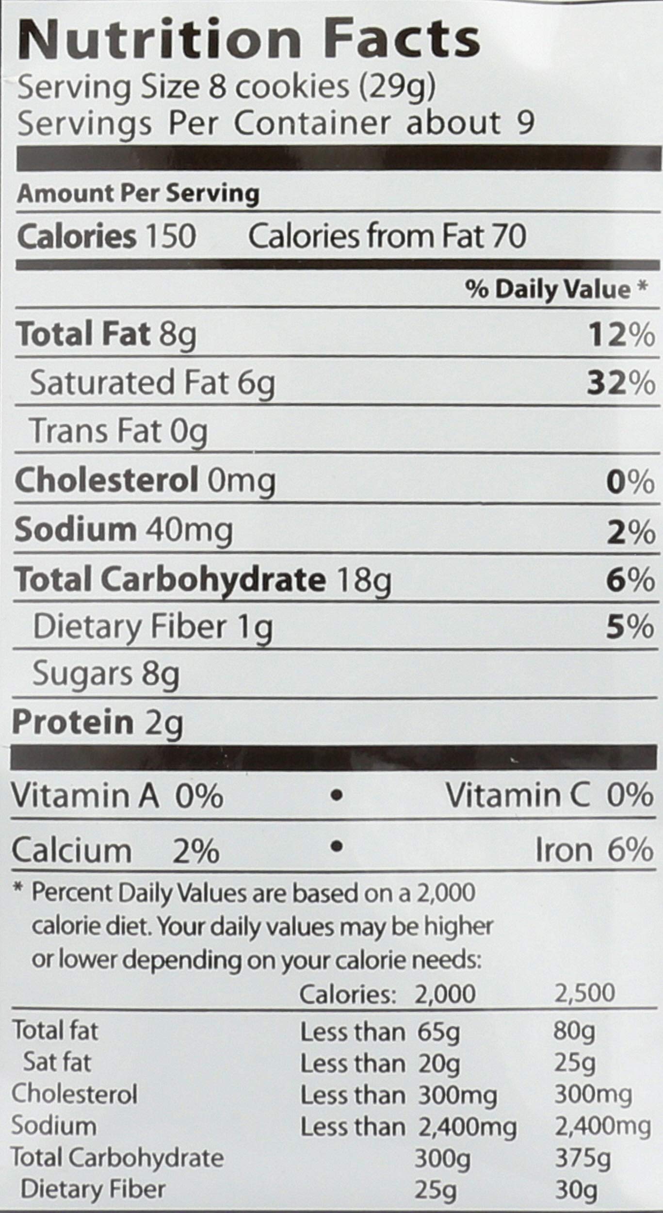 Quadratini Chocolate Wafer Cookies 8.82 Ounces (Case of 8)