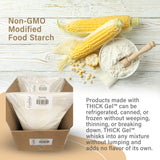 Cornaby’s Thick Gel 10 Pounds | Premium Waxy Maize Starch, 2x More Thickening | Gluten-free, non-GMO, Natural Food Thickener for Thickening Soups